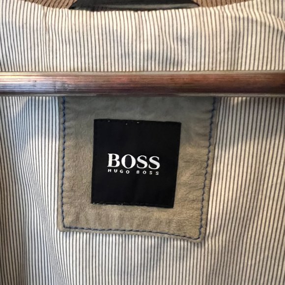 Hugo Boss Suede Bomber Jacket - Picture 5 of 5